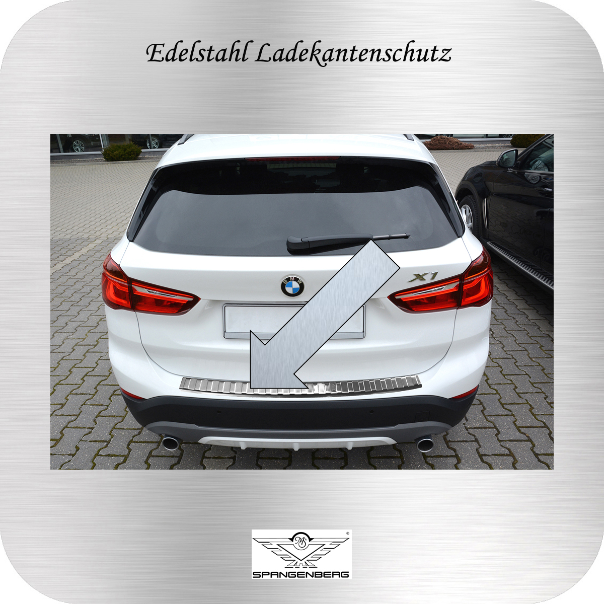 Ladekantenschutz Edelstahl BMW X1 F48 SUV Kombi 2014- 3235088