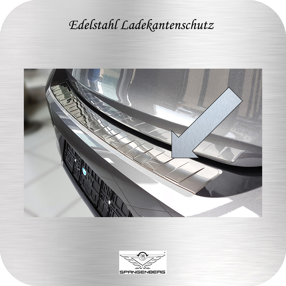 Ladekantenschutz Edelstahl für Opel Corsa F Edition u. Elegance 06.2019- 3235484