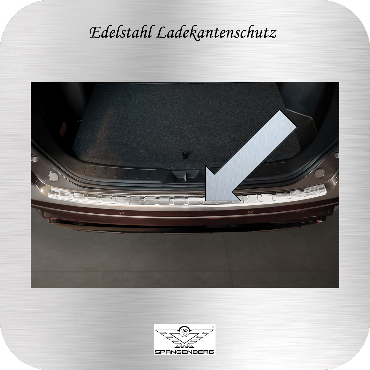 Ladekantenschutz Edelstahl für Mitsubishi Eclipse Cross Facelift 1.2021- 3235493