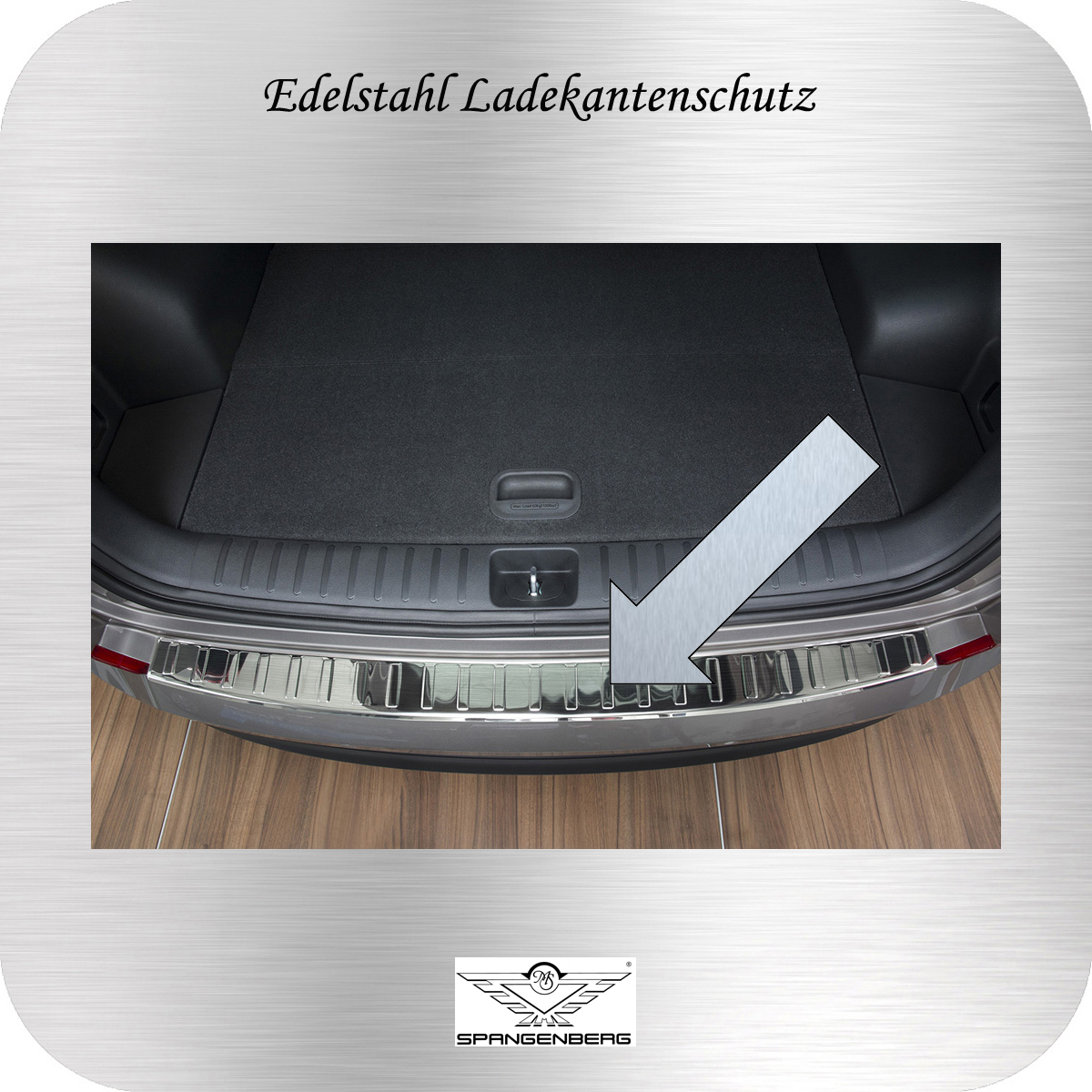 Ladekantenschutz Edelstahl Hyundai Tucson III SUV Kombi Typ TL 2015-18 3235633