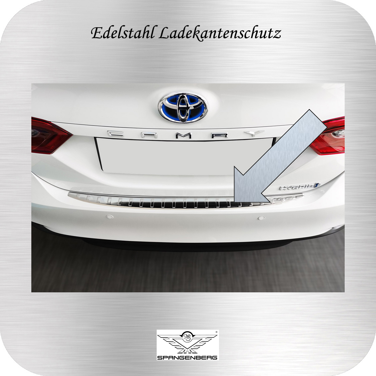 Ladekantenschutz Edelstahl für Toyota Camry VIII 8. Generation ab 07.17- 3235765