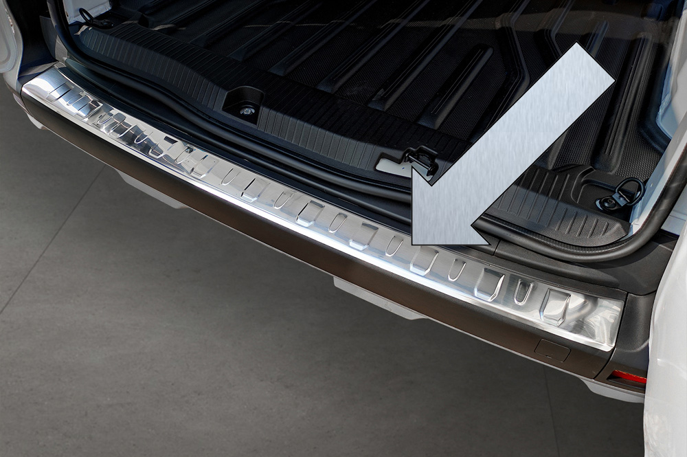 12.2022- Mercedes Ladekantenschutz EQS schwarz Edelstahl graphit für X296 ab | eBay SUV