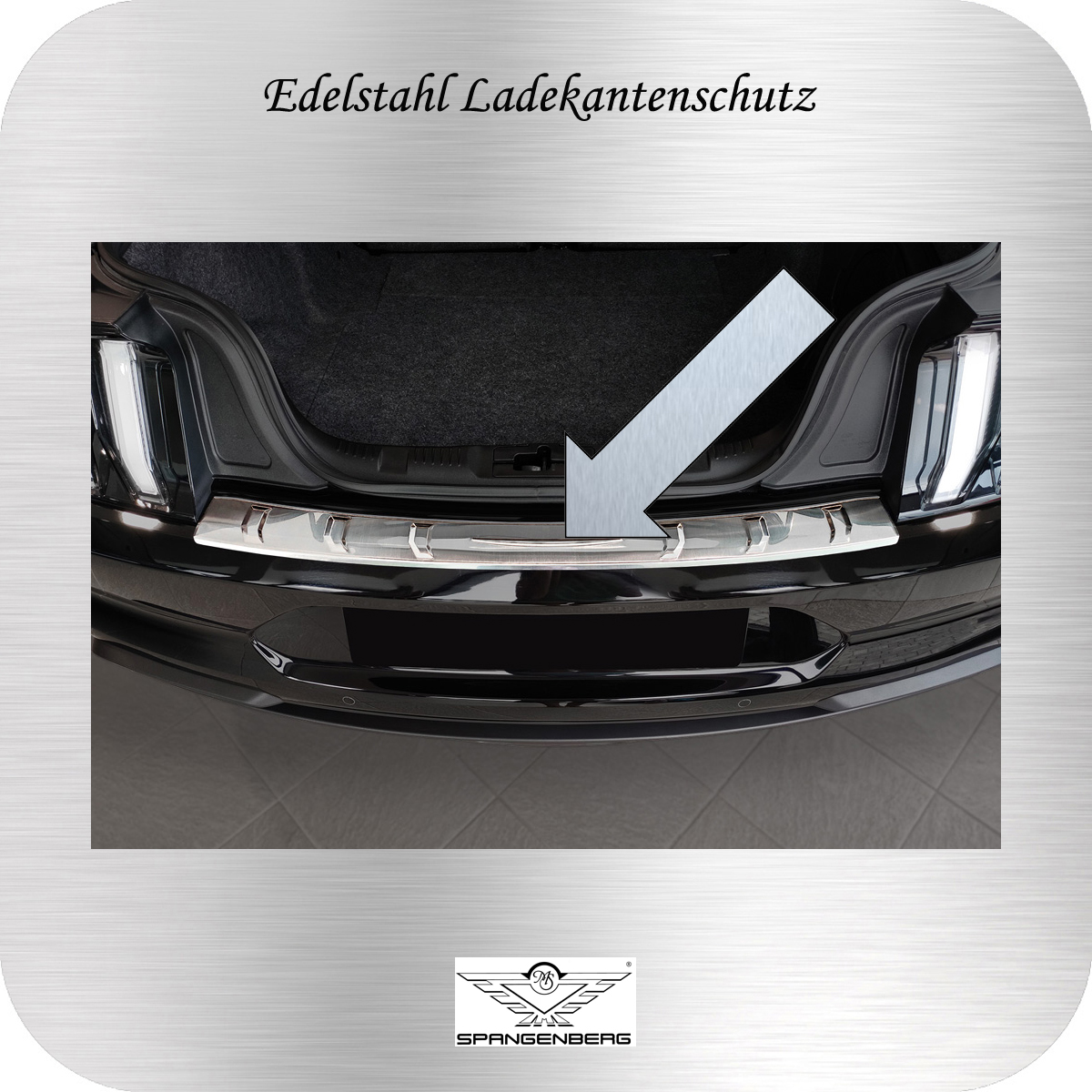 Ladekantenschutz Edelstahl für Ford Mustang Coupé VI Generation 05.2015- 3235909