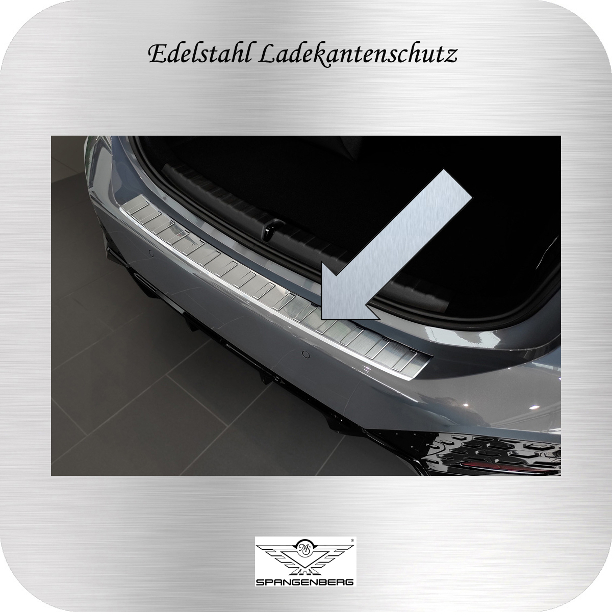 Ladekantenschutz Edelstahl für BMW 2 Active Tourer II M-Style U06 01.22- 3235916