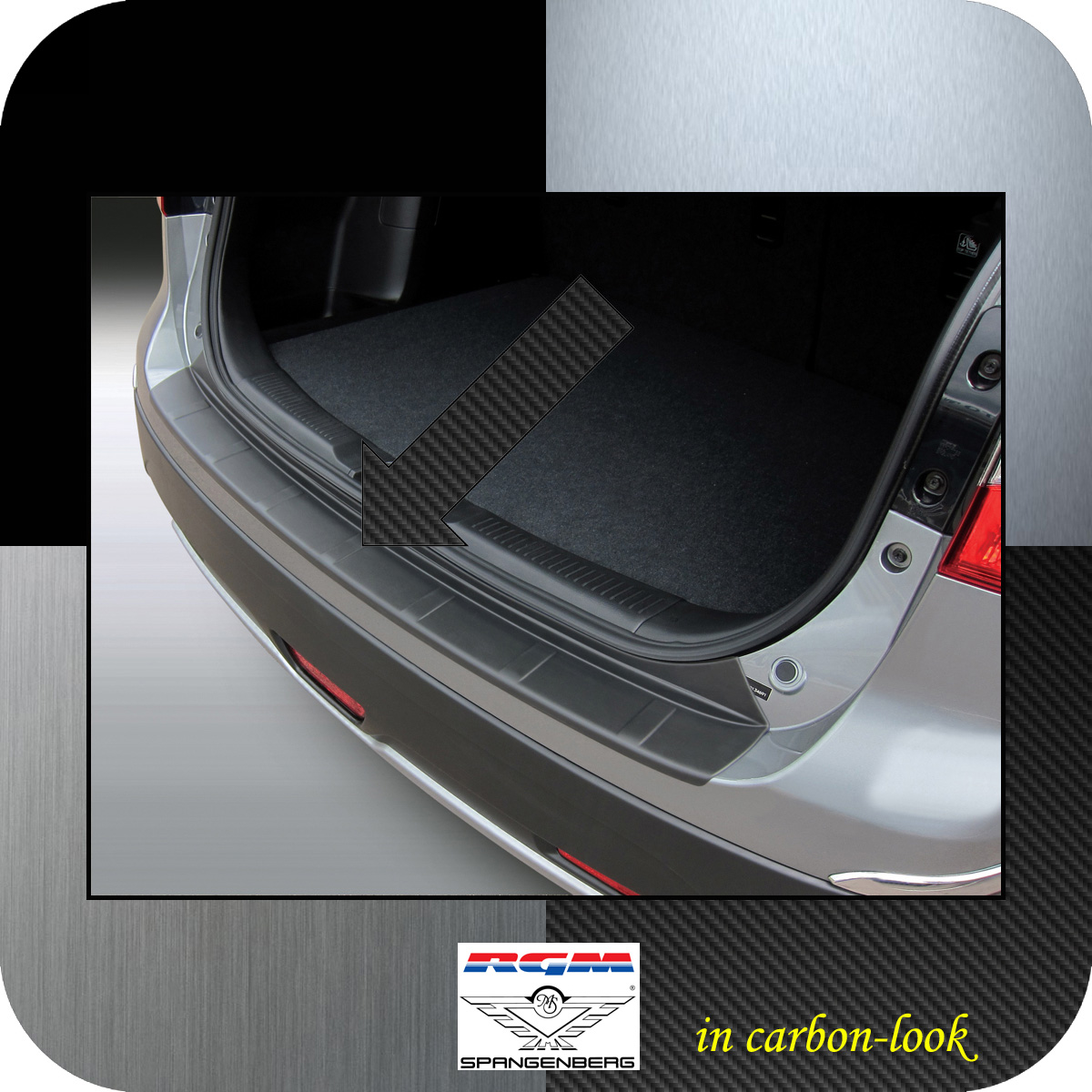 Ladekantenschutz Carbon-Look Suzuki SX4 S-Cross SUV Kombi ab 2013- 3509700