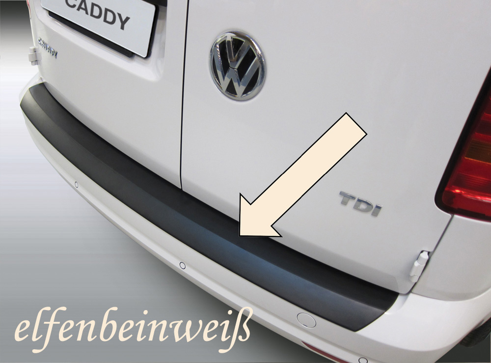 Taxi Ladekantenschutz elfenbeinweiß VW Caddy IV auch Maxi ab 2015- 3503848